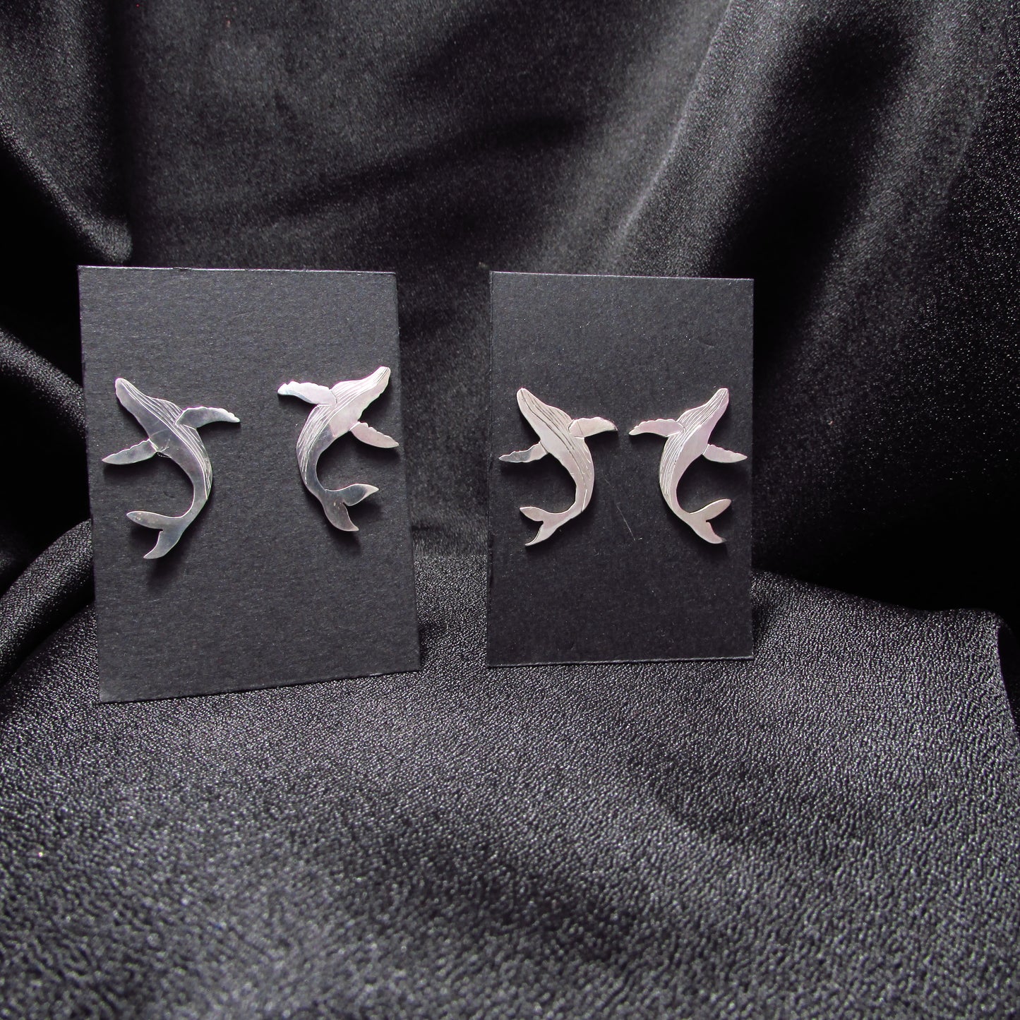 Happy Humpback Earrings