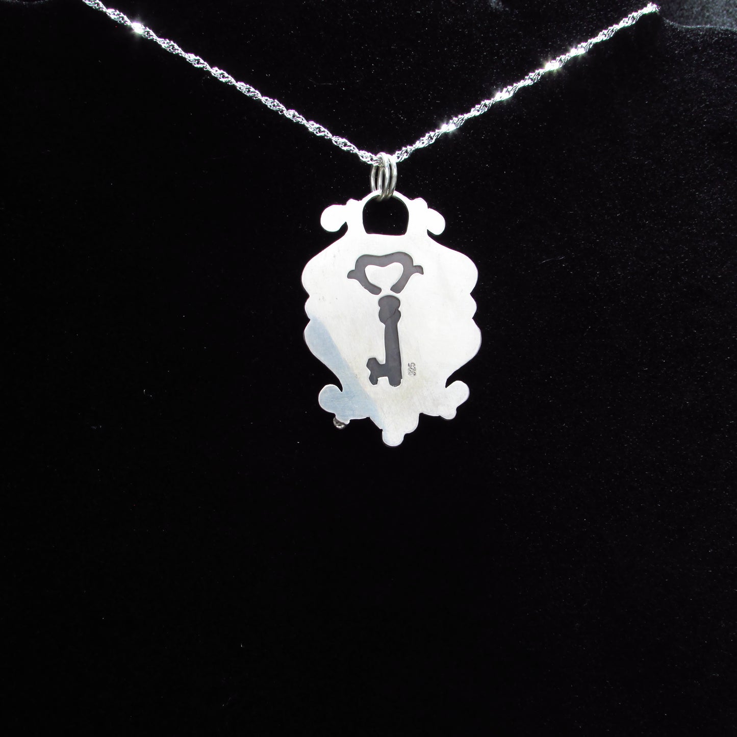 Lock and Key Pendant